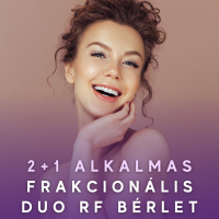 2+1 alkalmas Bársony DUO RF bérlet - frakcionális kezelés