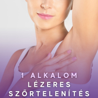 1 alkalom lézeres szőrtelenítés - NŐK