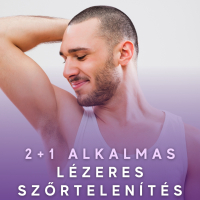 Lézeres szőrtelenítés 2+1 bérlet - FÉRFIAK