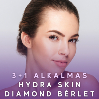 3+1 alkalom Hydra Skin Diamond kezelés