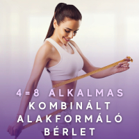 4+4 alkalom Kombinált kezelés bérlet