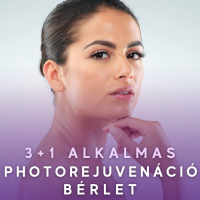 Photorejuvenációs kezelés 3+1 alkalom - bőrfiatalítás természetes fénnyel