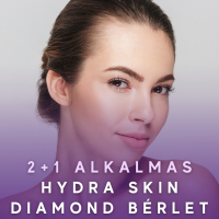 2+1 alkalom Hydra Skin Diamond kezelés