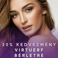30% kedvezmény 3 alkalmas VirtueRF bérletre