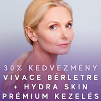 30% kedvezmény 3 alkalmas VIVACE bérletre ajándék Hydra Skin Prémium kezeléssel